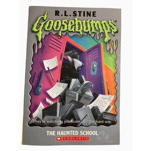 Goosebumps The Haunted School Paperback Book by R.L. Stine